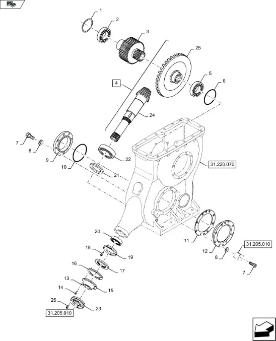 47361011 - гайка